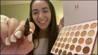 ASMR- Doing your eye makeup ✨Fast & Aggressive✨ in 1 minute 💄👁️
