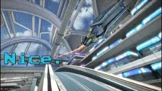 [WIPEOUT]  Might Be A Little Glitch, Or Not.  Nice.