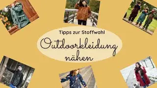 Materialauswahl Outdoorsachen n&auml;hen
