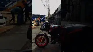 best bike pulsar modify #viralvideo #bikelover #natore #saju #rider #crazy #fpy