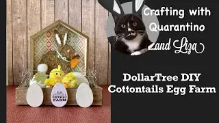 DollarTree DIY Cottontails Egg Farm