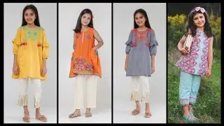 Kids kurta sets designs/ kids ethnic wear collection 2021/Latest kids girls outfit ideas