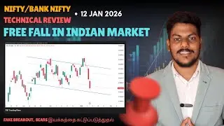 12 Jan 2026 Technical View Analysis I Nifty & BN I Tamil I Prabha Paddy