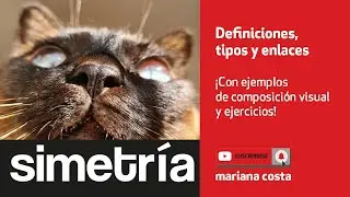 ¿Qué es la SIMETRÍA?😻 Definiciones, tipos y enlaces🍉Fundamentos del Diseño y la Composición Visual