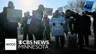 Faith leaders protest prosecution of ICE observers at Whipple building