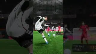 Oddly Satisfying POWER Shot Goals 😱🤯 #fifa23
