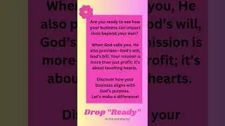 Child of God you have a purpose! #faithpreneur #businesswithpurpose #godpreneur #earnmoneyonline