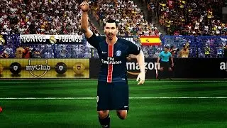 PES 2016 - Zlatan Ibrahimovic Goals & Skills FULL HD 60FPS
