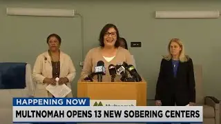 Multnomah County opens 13 new sobering stations at deflection center