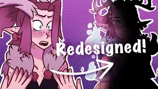 Redesigning my VTuber's Outfit | How to stay on THEME!