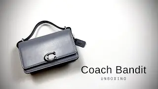 COACH Bandit Crossbody | unboxing | 2024