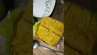 Fresh Mami Noodles na may sabaw, ULAM na, may pam BAON pa.