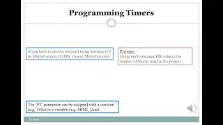 TIA Portal: Programming IEC Timers