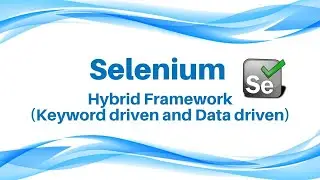 Selenium Video training  Datadriven Framework and hybrid framework comparison