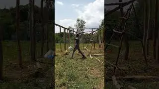 My whole day in two minutes building my first home. #homehacks #smallhome