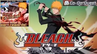 DRAVE4ER & CARTEEL VS. ICHIGO'S CHALLENGE (CO-OP) | Bleach Brave Souls #308
