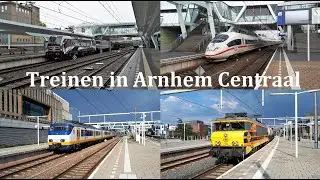 Treinen op station Arnhem Centraal