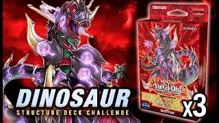DINOSAUR Deck + Analysis 📈 | 💲30 Structure Deck Dinomasher's Fury x3 [REPRINT]