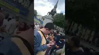 Eid celebration in London Trafalgar square 2022