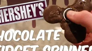 DIY CHOCOLATE FIDGET SPINNER!