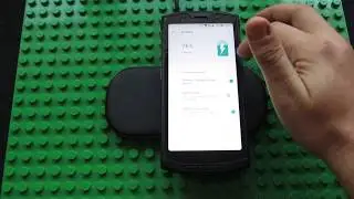 Using Choetech T535-S PowerDual 5 Coils Fast Wireless Charger Pad with Doogee S80 Smartphone