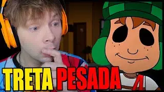 Jogo do CHAVES FNAF Cancelado por TRETAS e Brigas! Fim de Chaves Nightmares