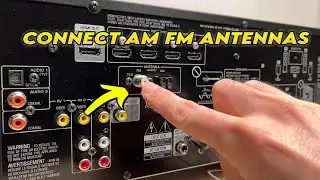 AV-ресивер Yamaha: как настроить антенны AM/FM-радио
