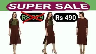 #online #store #shop #shopping Janasya Women's Polyester Kurta