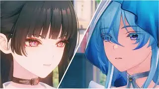 Chisa & Shorekeeper Akward Moments Cutscene