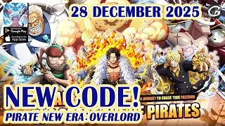 🎁 NEW CODE Pirate New Era: Overlord Giftcode & Redeem Code 28 December 2025 - Mobile Game (Android)