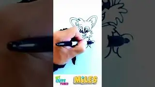 Miles from Sonic the hedgehog #cutedraws #drawing #art #drawingtechniques #drawingtutorial
