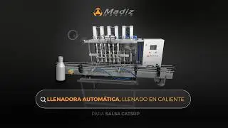 LLENADORA AUTOMÁTICA EN CALOR, PARA SALSA