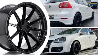Project GOLF 5 look R32 ζάντες JR37!!!
