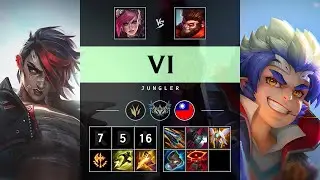 Vi Jungle vs Wukong - TW Challenger Patch 25.17