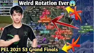 TC SUK makes the Weirdest Rotation Ever in the History of Pubg Mobile &bull; TC PoV PEL 2021 S3