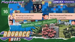 Advance Wars Part 16 (Game Boy Advance) Playthrough Non Commentary