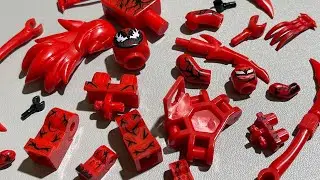 4 Minutes Experience Building 2 LEGO Sets | Red Venom | He is cool