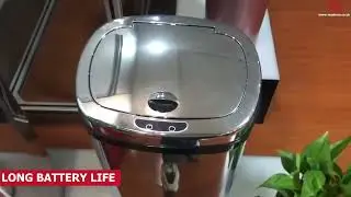 Kitchen Sensor Bin &ndash; Touchless Motion Sensor Waste Bin with Soft Close Lid 🗑️✨