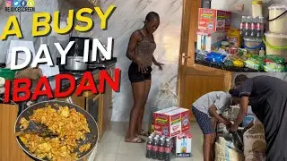 A Busy Day in Ibadan | Shopping, Cleaning, Cooking & Real Life Vlog