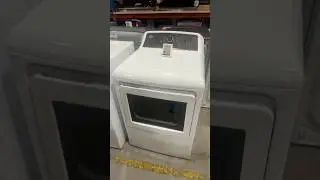 GE General Electric top load gas dryer white