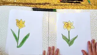 Let's Get Drawing! Ep. 4 - Daffodil