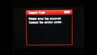 Reset Canon + Service mode G6010 G6020 G6030 G6040 G6050 G6060 G6070 G6090 support Error 5B00