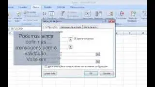 Valida&ccedil;&atilde;o de datas - Aulas Excel