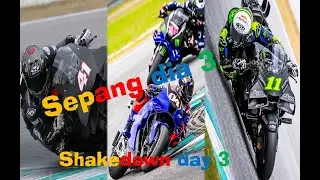 RESULTADO dia 3 Shakedown SEPANG