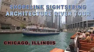 CHICAGO RIVER TOUR. SHORELINE SIGHTSEEING ARCHITECTURE RIVER TOUR. #chicago #boattours #rivertour