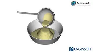Wackelpudding mit Vanillesauce (CFD Simulation)