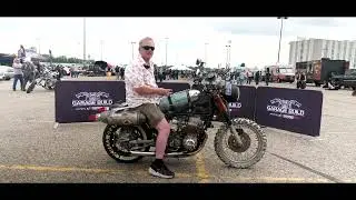 Cliff Johnson at the Minnesota Garage Build Bike Show | Garage Build Interviews