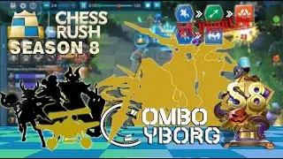 CHESS RUSH S8 | THE BEST TANK COMBO | COMBO CYBORG / MECHA OLYMPIAN + CC HEROES