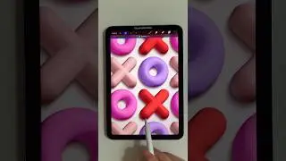 easy 3D wallpaper #digital art #drawing #3d #procreate #wallpaper #aesthetic #cute #valentinesday