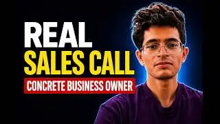 Sales Call with Concrete Coating Business Owner